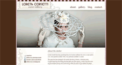 Desktop Screenshot of loretacorsetti.com